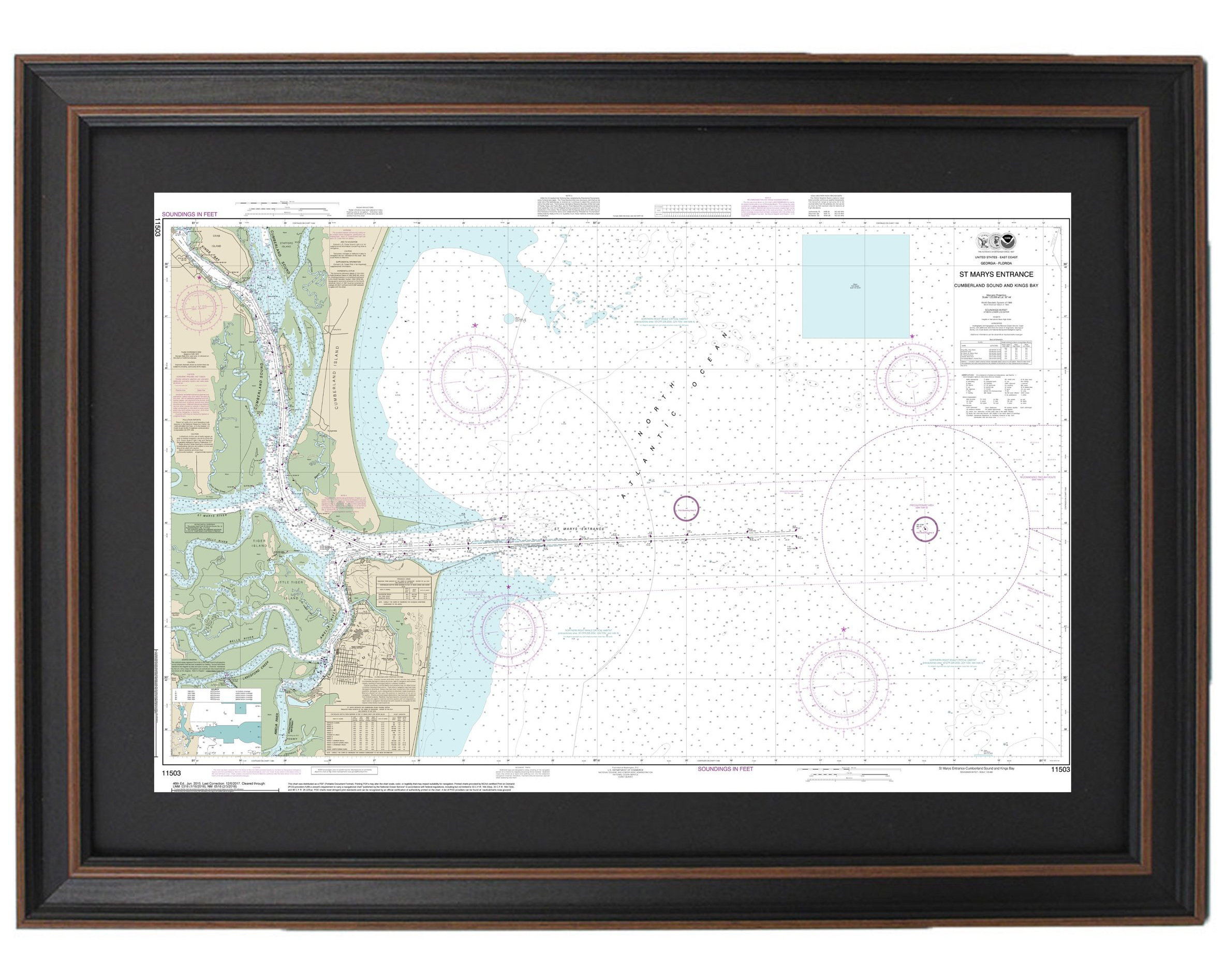 17 Stories St. Marys Entrance Cumberland Sound And Kings Bay Nautical